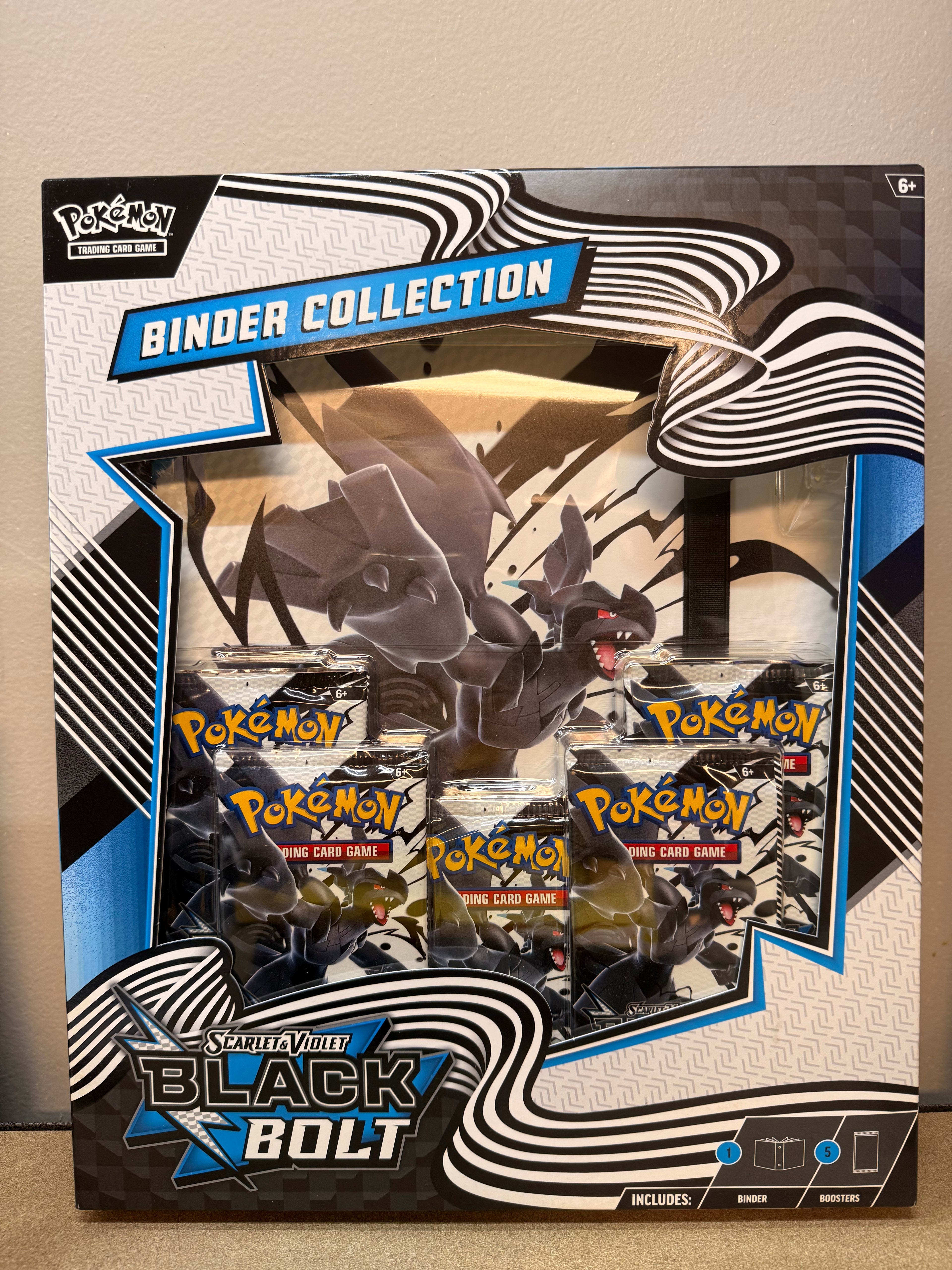 Pokemon Black Bolt Binder Collection Box