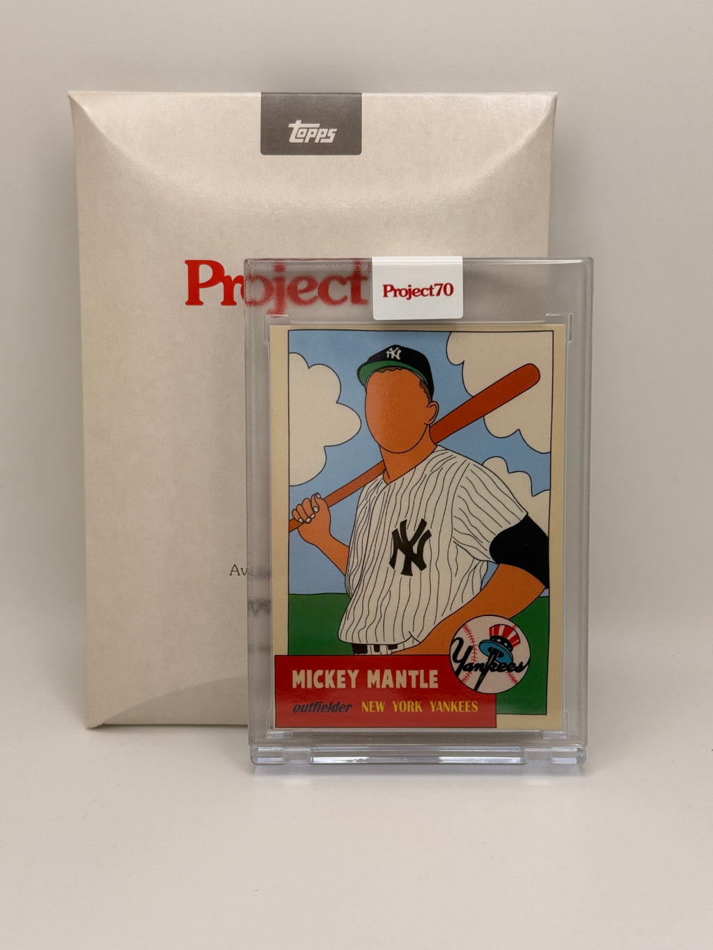 Topps Project70® Card 500 - 1953 Mickey Mantle by Fucci