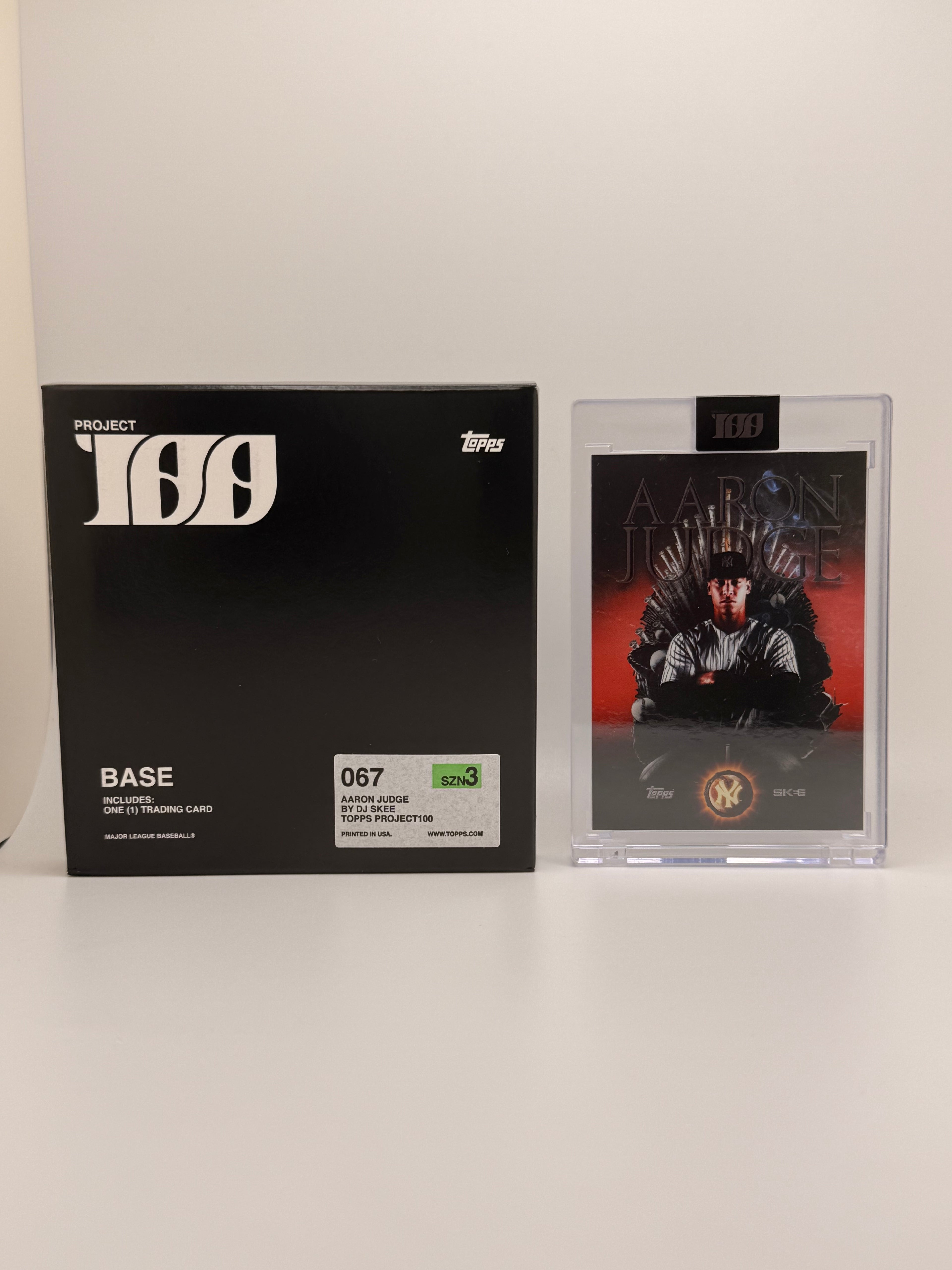 Topps Project 100 Aaron Judge by DJ Skee #/3,999