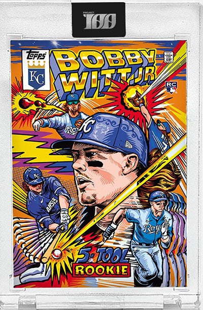 Topps Project 100 Bobby Witt Jr. by L'Amour Supreme #/3,999