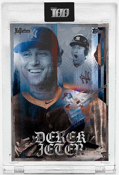 Topps Project 100 Derek Jeter by NoPatter #/3,999
