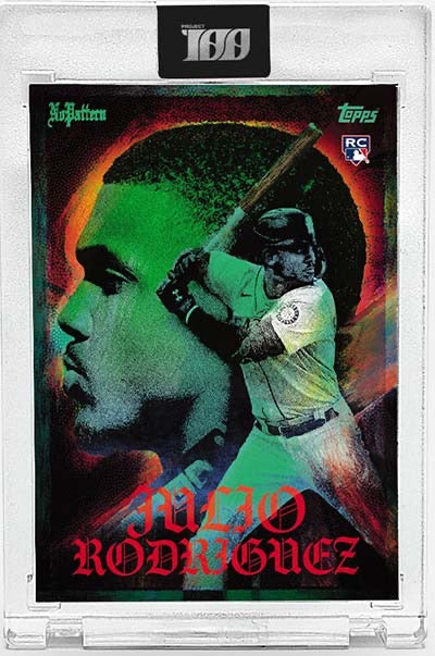 Topps Project 100 Julio Rodriguez by NoPattern #/3,999 Sealed